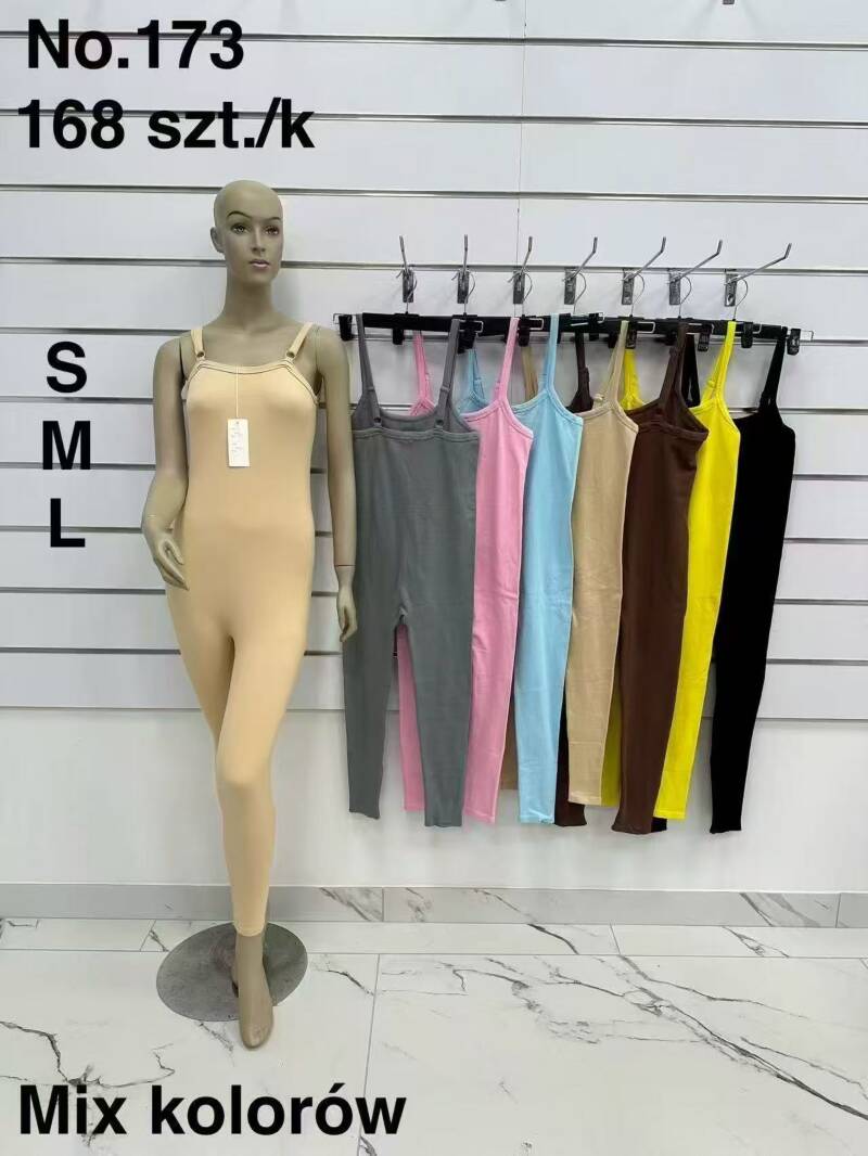 Kombinezon damskie Roz S-M-L, Mix kolor Paczka 10 szt